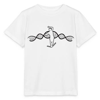Slackline Slackliner Tricklining Geschenk - Stanley/Stella Kinder T-Shirt MINI CREATOR  - Weiß - Vorne - Maike (125cm)