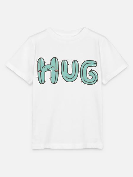 Umarmen - Stanley/Stella Kinder T-Shirt MINI CREATOR - Weiß