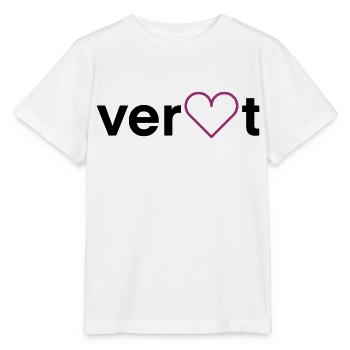 Verloved ver❤️t verliebt - Stanley/Stella Kinder T-Shirt MINI CREATOR  - Weiß - Vorne - Maike (125cm)