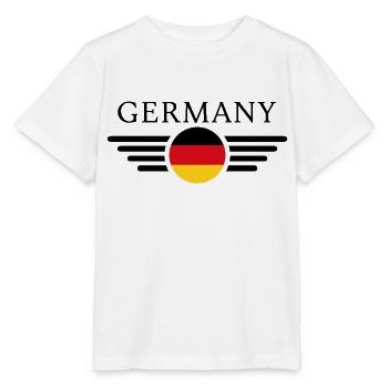 Allemagne - T-shirt bio MINI CREATOR Stanley/Stella Enfant - blanc - Devant - Maike (125cm)