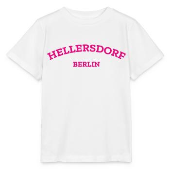 Berlin - Hellersdorf - Berlinerin - Berliner Bär - Stanley/Stella Kinder T-Shirt MINI CREATOR  - Weiß - Vorne - Maike (125cm)