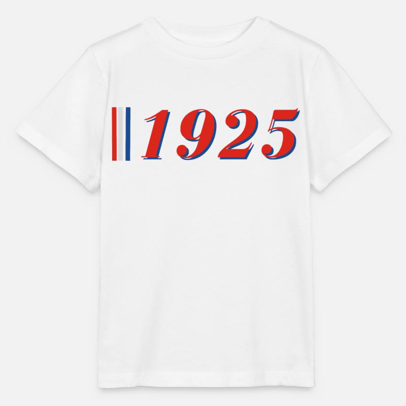 Année 1925 - T-shirt bio MINI CREATOR Stanley/Stella Enfant - blanc