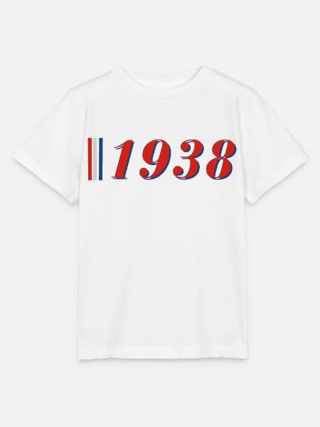 Jahr 1938 - Stanley/Stella Kinder T-Shirt MINI CREATOR - Weiß