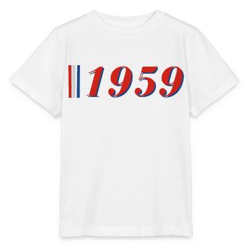 Year 1959 - Stanley/Stella MINI CREATOR Kids’ T-Shirt - white - Front - Maike (125cm)