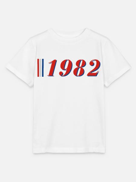 Jahr 1982 - Stanley/Stella Kinder T-Shirt MINI CREATOR - Weiß