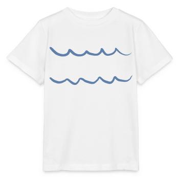 Aquae - T-shirt bio MINI CREATOR Stanley/Stella Enfant - blanc - Devant - Maike (125cm)