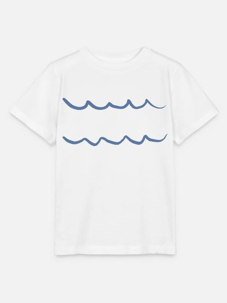 Aqua - Stanley/Stella Kinder T-Shirt MINI CREATOR - Weiß