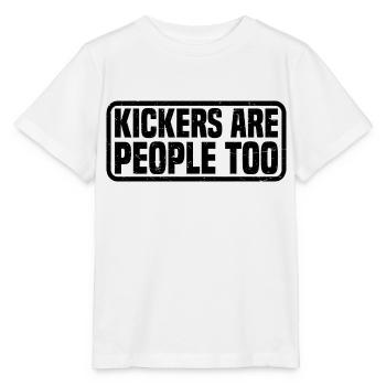 Kickers Are People Too 21 - Stanley/Stella MINI CREATOR Kids’ T-Shirt - white - Front - Maike (125cm)