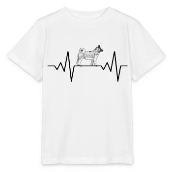 Chien de chasse - T-shirt bio MINI CREATOR Stanley/Stella Enfant - blanc - Devant - Maike (125cm)