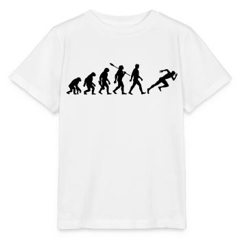 Evolution Sprinter - Athlétisme - T-shirt bio MINI CREATOR Stanley/Stella Enfant - blanc - Devant - Maike (125cm)