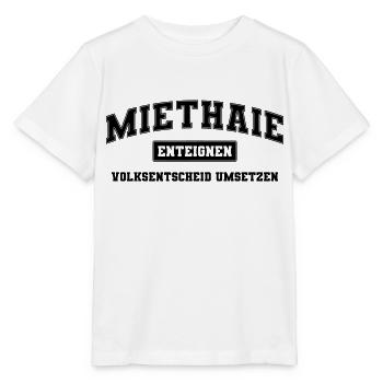 Miethaie Enteignen schwarz - Stanley/Stella Kinder T-Shirt MINI CREATOR  - Weiß - Vorne - Maike (125cm)