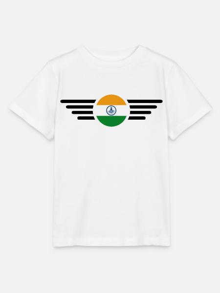 Indien Stil Design T-Shirt - Stanley/Stella Kinder T-Shirt MINI CREATOR - Weiß