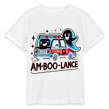 Am-Boo-Lance Krankenwagenfahrer Rettungssanitäter EMS Hallo - Stanley/Stella Kinder T-Shirt MINI CREATOR  - Weiß - Vorne - Maike (125cm)