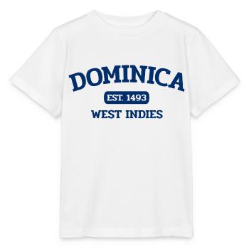 Dominica - Roseau - Caribbean - West Indies - Stanley/Stella MINI CREATOR Kids’ T-Shirt - white - Front - Maike (125cm)