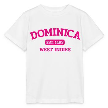 Dominica - Roseau - Caribbean - West Indies - Stanley/Stella MINI CREATOR Kids’ T-Shirt - white - Front - Maike (125cm)