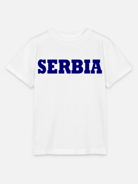 Serbien - Stanley/Stella Kinder T-Shirt MINI CREATOR  - Weiß