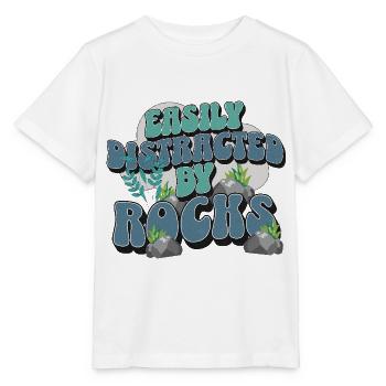 Geologe Steine Sammler - Stanley/Stella Kinder T-Shirt MINI CREATOR  - Weiß - Vorne - Maike (125cm)