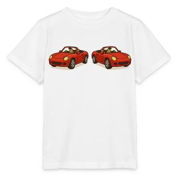 auto cabrio 2 - Stanley/Stella Kinder T-Shirt MINI CREATOR  - Weiß - Vorne - Maike (125cm)