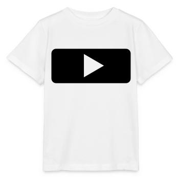 Play - Tasten - Player - Musik - Stanley/Stella Kinder T-Shirt MINI CREATOR  - Weiß - Vorne - Maike (125cm)