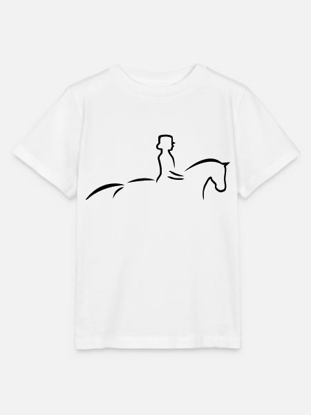 Dressurpferd - Stanley/Stella Kinder T-Shirt MINI CREATOR - Weiß