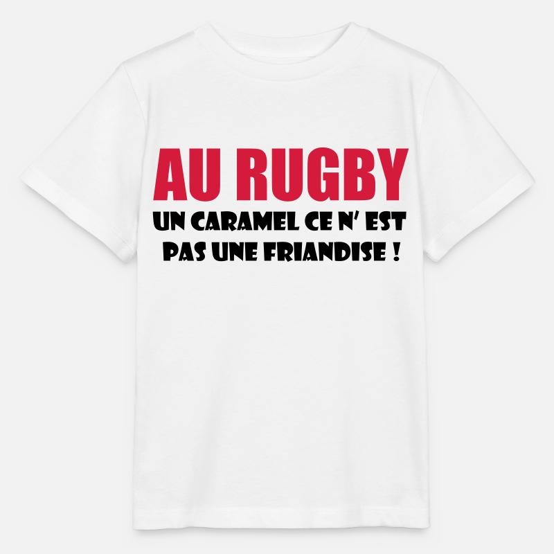 rugby - T-shirt bio MINI CREATOR Stanley/Stella Enfant - blanc