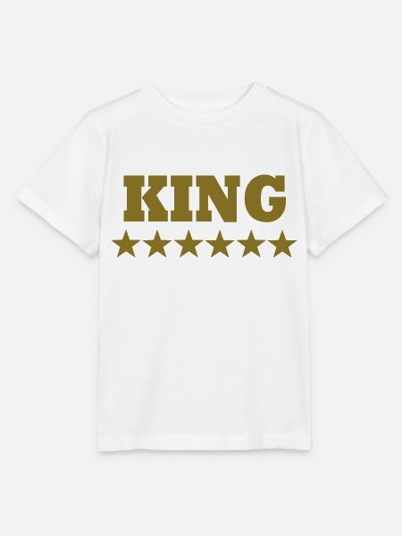 King - Stanley/Stella Kinder T-Shirt MINI CREATOR - Weiß
