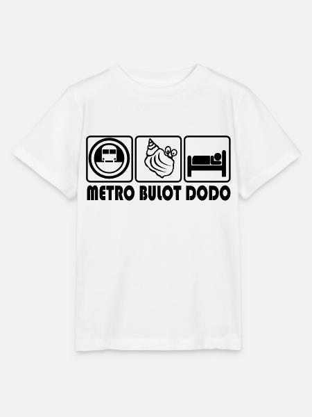 Metro whelk dodo - Stanley/Stella Kinder T-Shirt MINI CREATOR  - Weiß