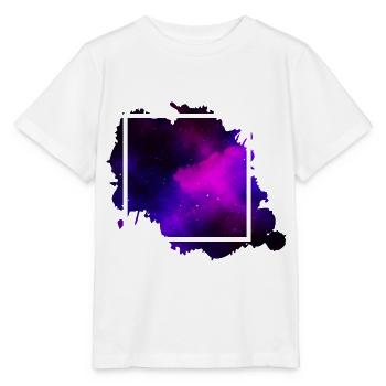 square purple - square purple - Stanley/Stella MINI CREATOR Kids’ T-Shirt - white - Front - Maike (125cm)