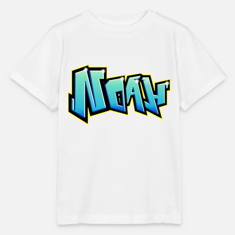 NOAH printable graffiti - Stanley/Stella MINI CREATOR Kids’ T-Shirt - white