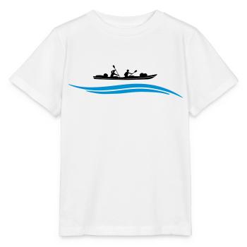 Kanu Wasser - Stanley/Stella Kinder T-Shirt MINI CREATOR  - Weiß - Vorne - Maike (125cm)