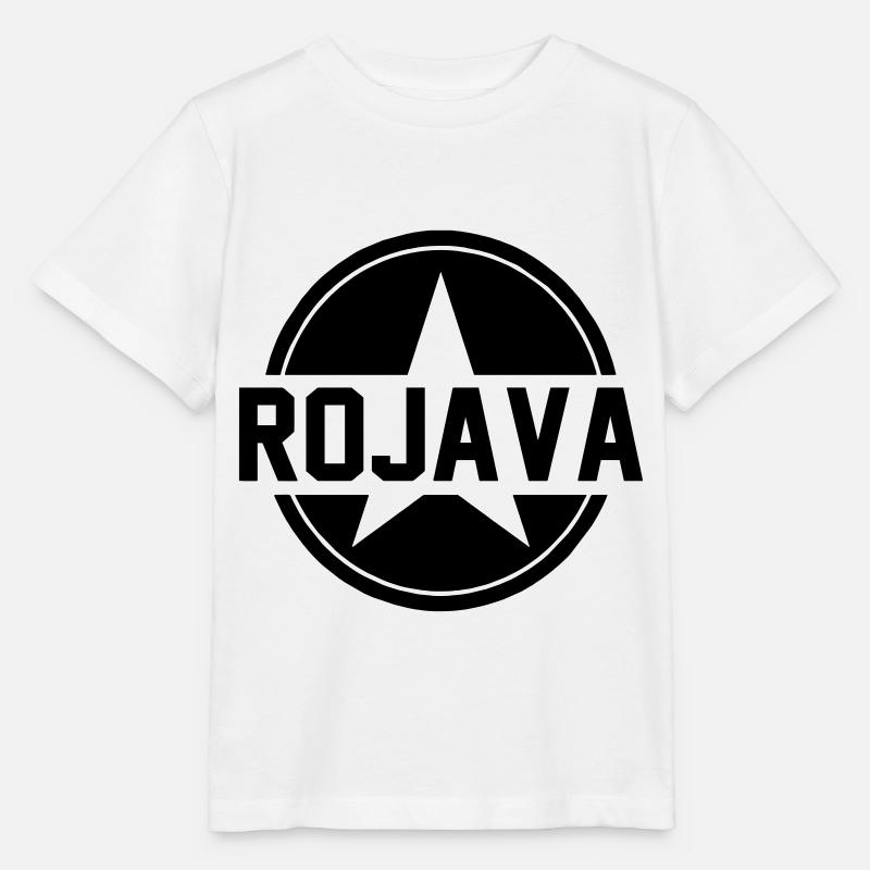 rojava kurdistan - T-shirt bio MINI CREATOR Stanley/Stella Enfant - blanc