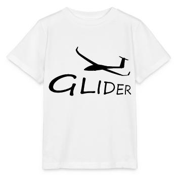 Glider pilot glider - Stanley/Stella MINI CREATOR Kids’ T-Shirt - white - Front - Maike (125cm)