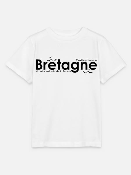 Schöne Bretagne - Stanley/Stella Kinder T-Shirt MINI CREATOR - Weiß