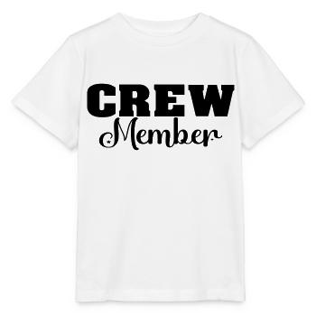 Membres d’équipage - T-shirt bio MINI CREATOR Stanley/Stella Enfant - blanc - Devant - Maike (125cm)