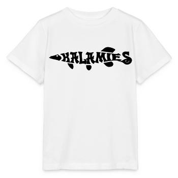 Brochet fishman - T-shirt bio MINI CREATOR Stanley/Stella Enfant - blanc - Devant - Maike (125cm)