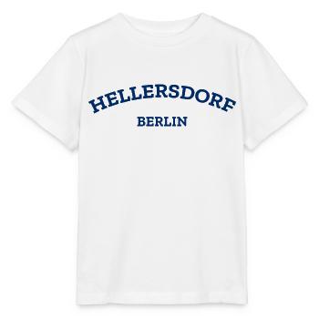 Berlin - Hellersdorf - Berlinerin - Berliner Bär - Stanley/Stella Kinder T-Shirt MINI CREATOR  - Weiß - Vorne - Maike (125cm)