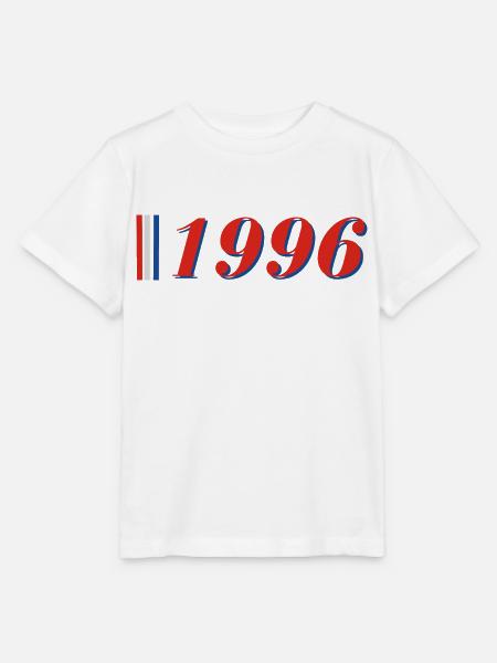 Jahr 1996 - Stanley/Stella Kinder T-Shirt MINI CREATOR  - Weiß
