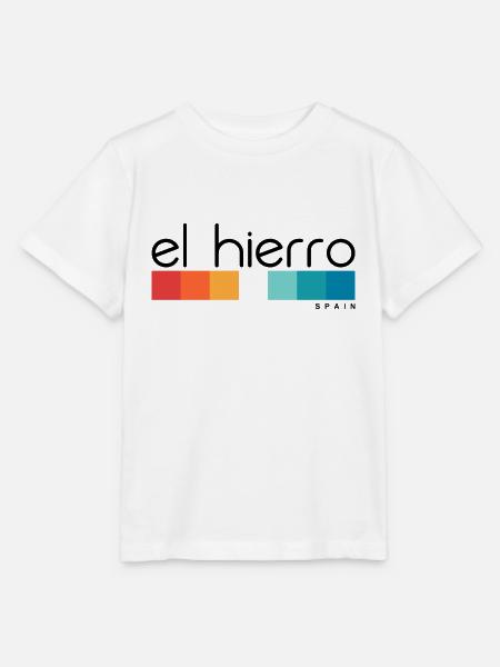El Hierro - Hiszpania - Wyspy Kanaryjskie - Kanaren - Koszulka dziecięca Stanley/Stella MINI CREATOR - biały