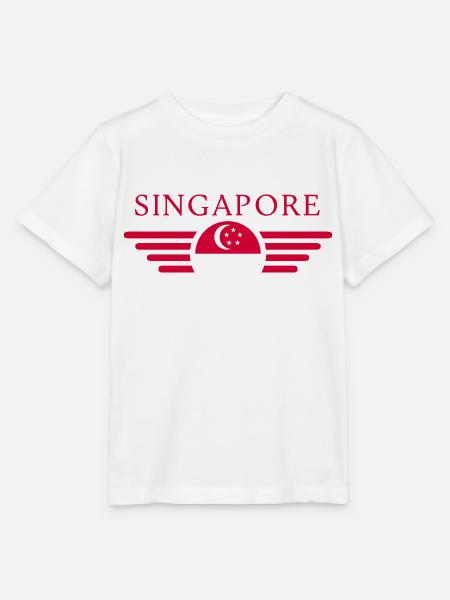Singapur - Stanley/Stella Kinder T-Shirt MINI CREATOR - Weiß