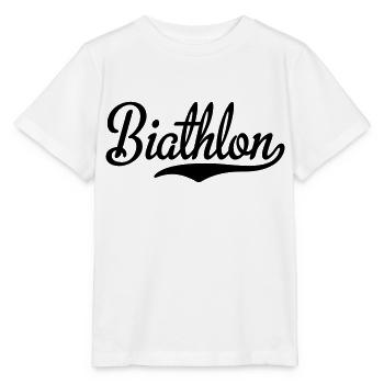 Biathlon - Stanley/Stella Kinder T-Shirt MINI CREATOR  - Weiß - Vorne - Maike (125cm)
