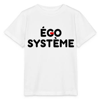 EGO SYSTEME - T-shirt bio MINI CREATOR Stanley/Stella Enfant - blanc - Devant - Maike (125cm)