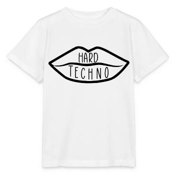 Hard techno - T-shirt bio MINI CREATOR Stanley/Stella Enfant - blanc - Devant - Maike (125cm)