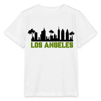 Los Angeles - T-shirt bio MINI CREATOR Stanley/Stella Enfant - blanc - Devant - Maike (125cm)