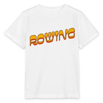 Rowing Slogan - Rowing - Rower - Rower - Stanley/Stella MINI CREATOR Kids’ T-Shirt - white - Front - Maike (125cm)