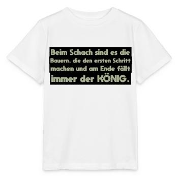 Farmer Saying - Stanley/Stella MINI CREATOR Kids’ T-Shirt - white - Front - Maike (125cm)