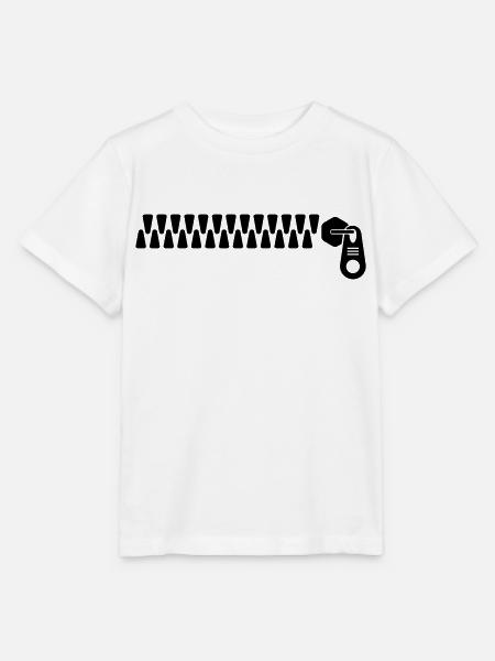 Zipper - Stanley/Stella T-shirt MINI CREATOR til børn - hvid