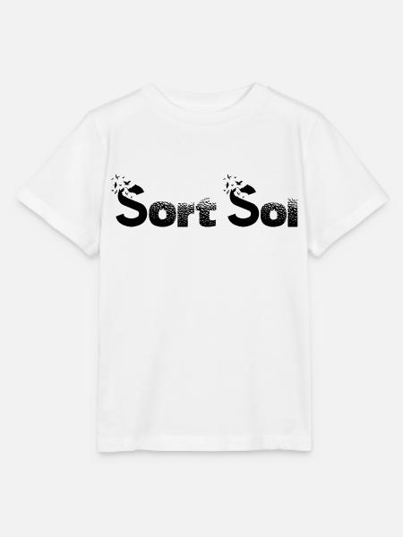 Schwarze Sonne Design - Stanley/Stella Kinder T-Shirt MINI CREATOR - Weiß