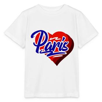 Paris - Stanley/Stella MINI CREATOR Kids’ T-Shirt - white - Front - Maike (125cm)