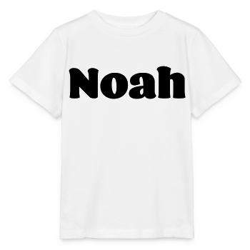 Prénom Noah Gift - T-shirt bio MINI CREATOR Stanley/Stella Enfant - blanc - Devant - Maike (125cm)
