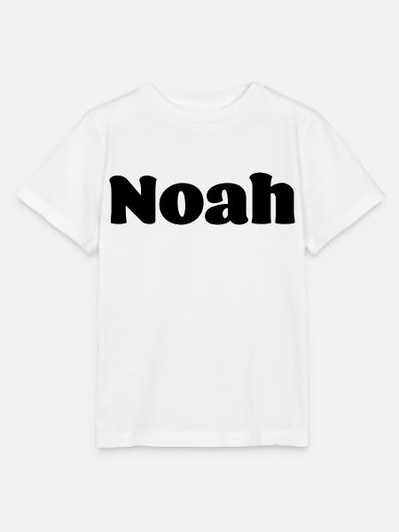 Vorname Noah Geschenk - Stanley/Stella Kinder T-Shirt MINI CREATOR  - Weiß